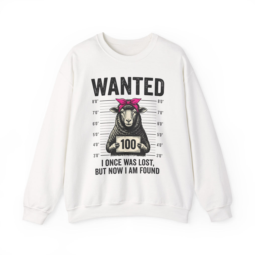 I Once Was Lost | Cozy Faith Crewneck Sweatshirt